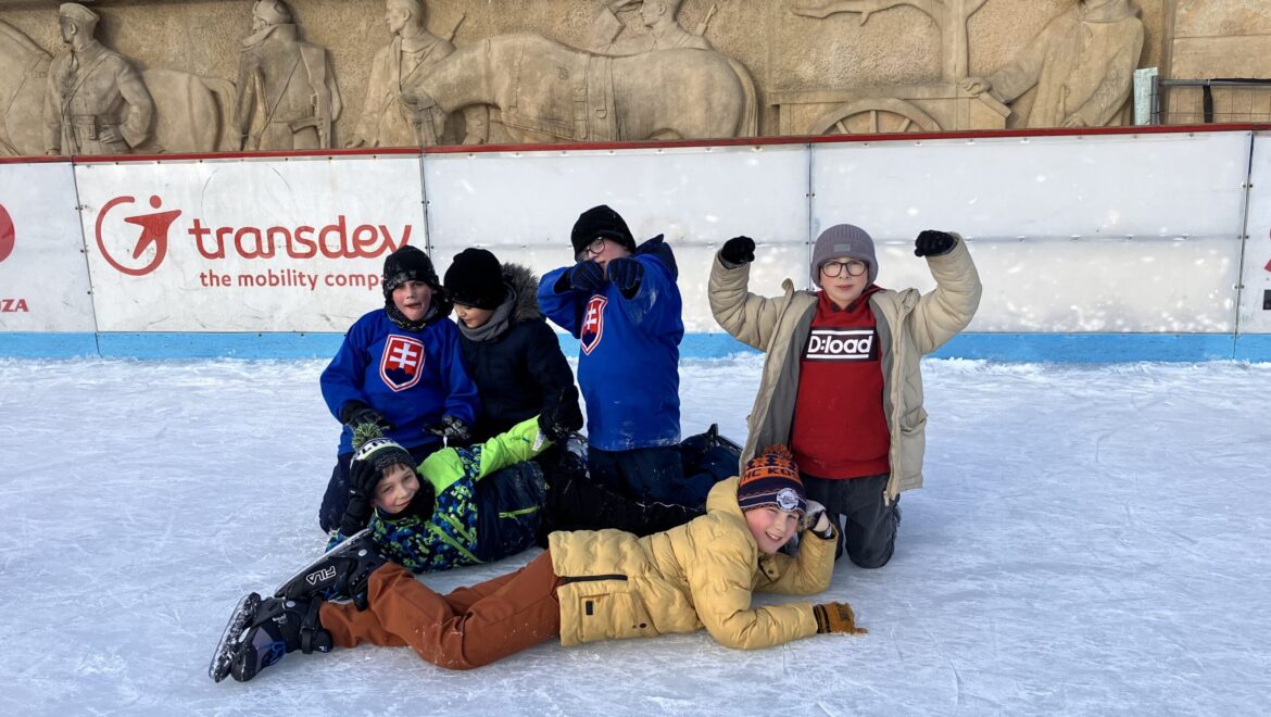 Korčuľovanie je obľúbené aj v ŠKD