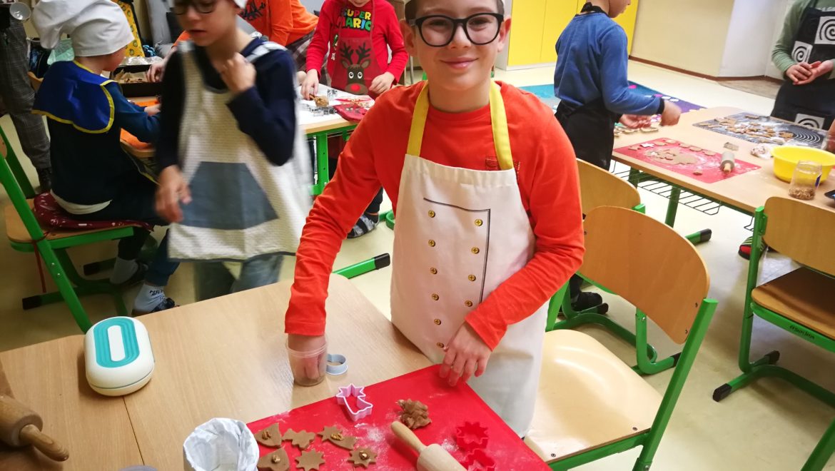 Vianočné pečenie v 3.A