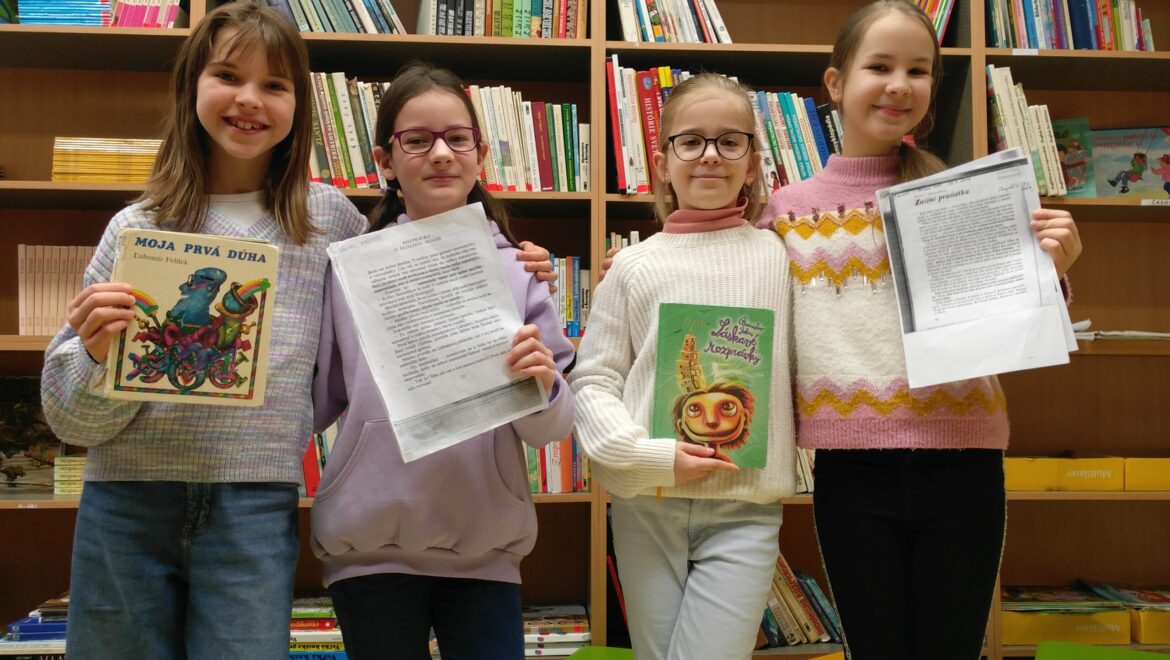 Piatačky recitujú veľmi rady