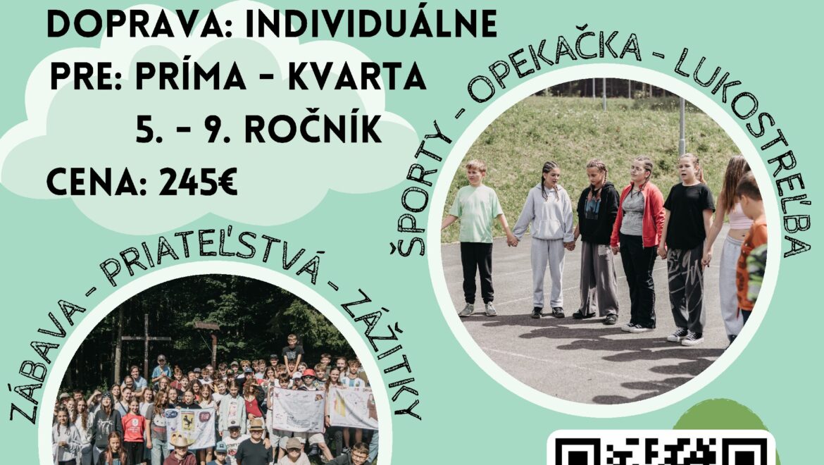 Piaristický letný tábor 2026